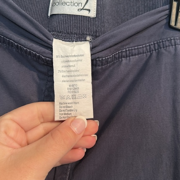 Collection L Navy Capri size 16 - Picture 5 of 6